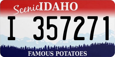 ID license plate I357271