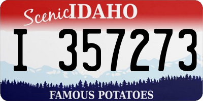 ID license plate I357273