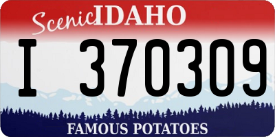 ID license plate I370309