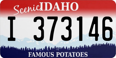 ID license plate I373146