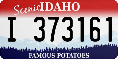 ID license plate I373161