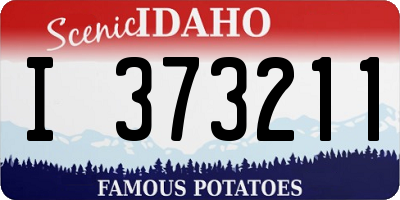 ID license plate I373211