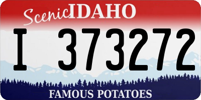 ID license plate I373272