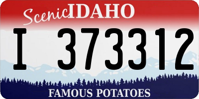 ID license plate I373312