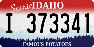 ID license plate I373341