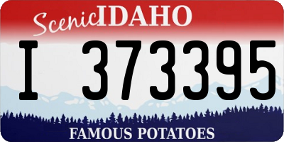 ID license plate I373395