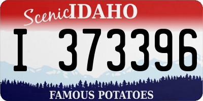 ID license plate I373396