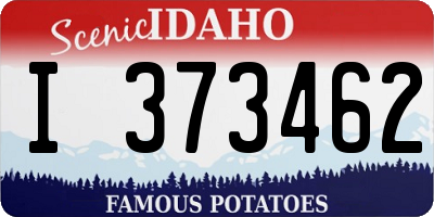ID license plate I373462