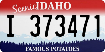 ID license plate I373471