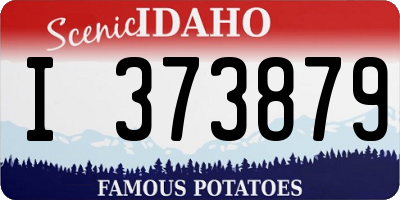 ID license plate I373879