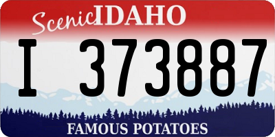 ID license plate I373887