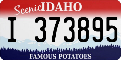 ID license plate I373895