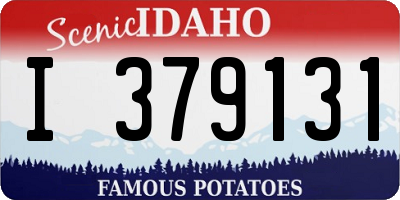 ID license plate I379131