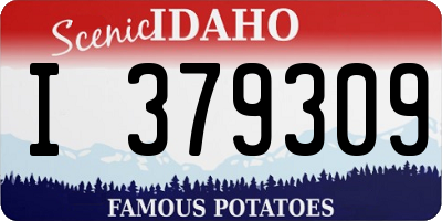 ID license plate I379309