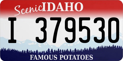 ID license plate I379530