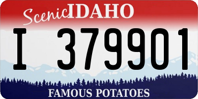 ID license plate I379901