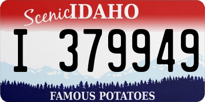 ID license plate I379949