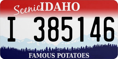 ID license plate I385146