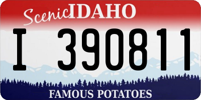 ID license plate I390811