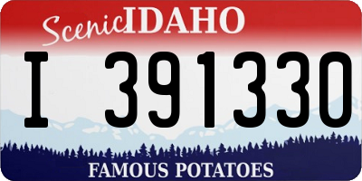 ID license plate I391330