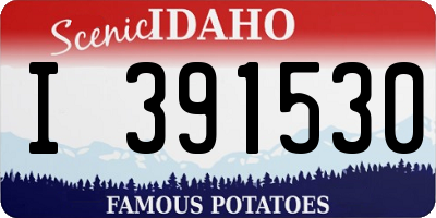 ID license plate I391530