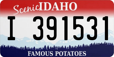 ID license plate I391531