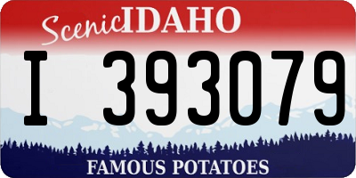 ID license plate I393079