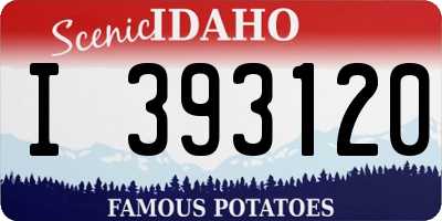 ID license plate I393120