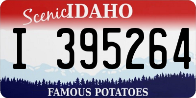 ID license plate I395264