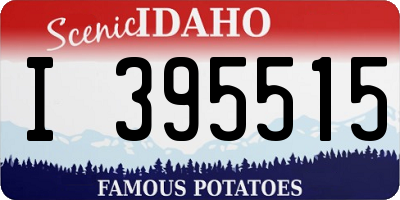 ID license plate I395515