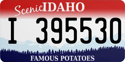 ID license plate I395530