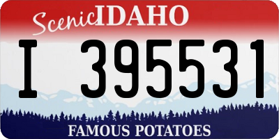 ID license plate I395531