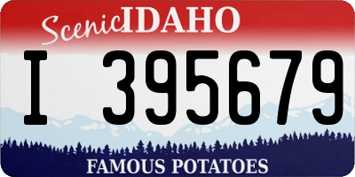 ID license plate I395679
