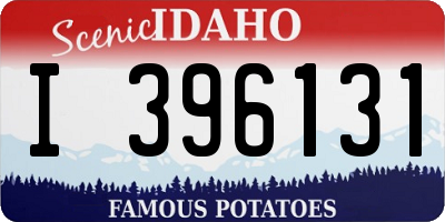 ID license plate I396131