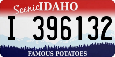 ID license plate I396132