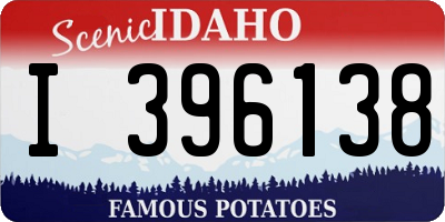 ID license plate I396138