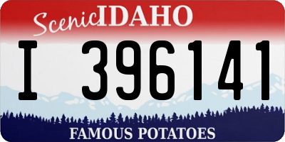 ID license plate I396141