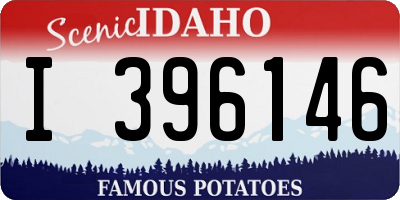 ID license plate I396146