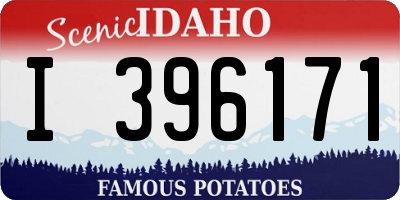 ID license plate I396171