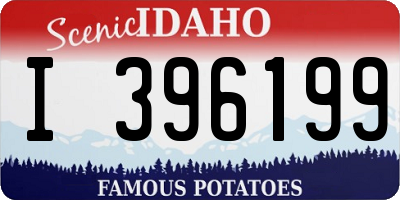 ID license plate I396199