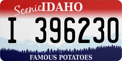 ID license plate I396230