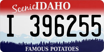ID license plate I396255