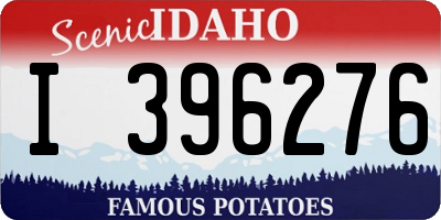 ID license plate I396276