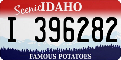 ID license plate I396282