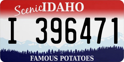 ID license plate I396471