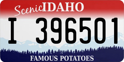 ID license plate I396501