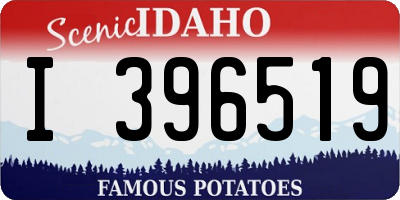 ID license plate I396519