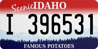 ID license plate I396531