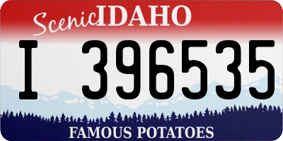 ID license plate I396535