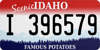 ID license plate I396579